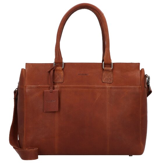 Burkely Antique Avery Koffer Leer 40 cm Laptop compartiment