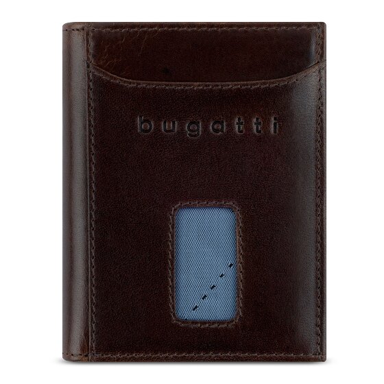 bugatti Secure Slim Portemonnee RFID-bescherming Leer 8 cm