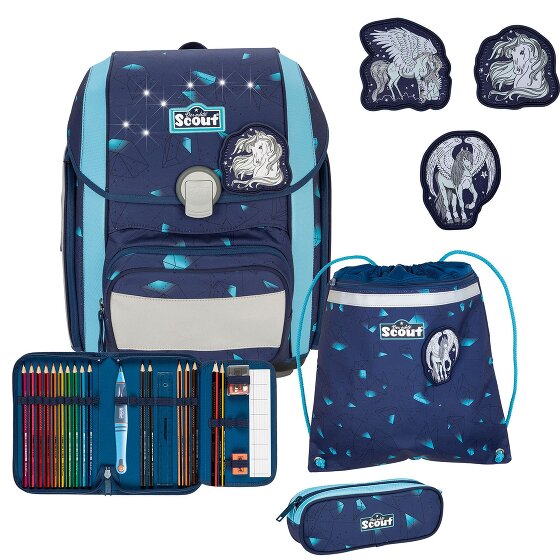 Scout Genius LED schooltas set 4st.
