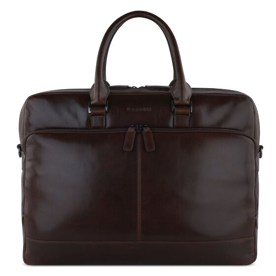 bugatti Romano Koffer Leer 40 cm Laptop compartiment