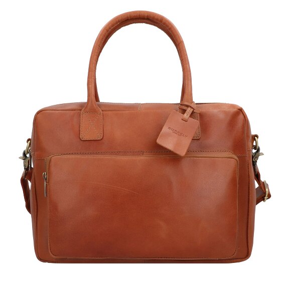Burkely Vintage Mitch Aktetas Leer 39 cm Laptopcompartiment