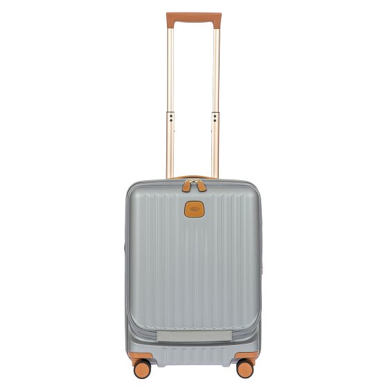Bric's Capri 4 wielen Cabinewagen 55 cm Laptop compartiment met uitbreidingsplooi