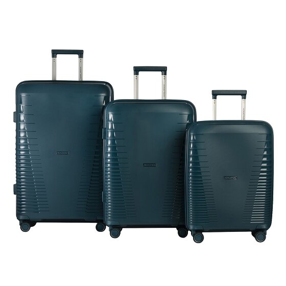 Worldpack Havanna 4 wielen Kofferset 3-delig