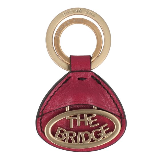 The Bridge Duccio Sleutelhanger Leer 3 cm