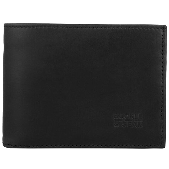 Buckle & Seam Rekeningportefeuille Leer 11,5 cm