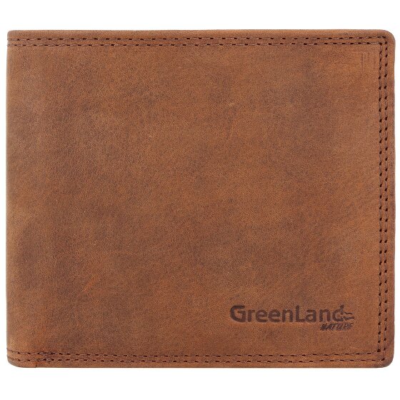 Greenland Nature Montenegro Portemonnee RFID Leer 12 cm Greenland Nature Montenegro Portemonnee RFID Leer 12 cm