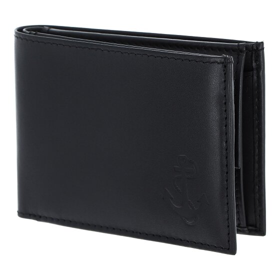 oxmox Leather Portemonnee RFID-bescherming Leder 11 cm