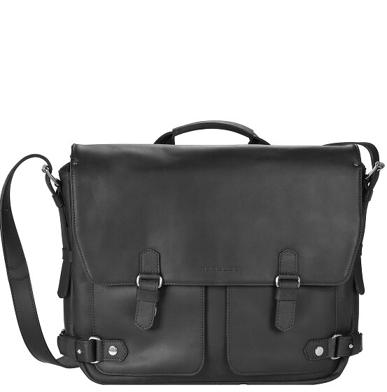 Harold's Ivy Court Messenger Leer 38 cm Laptopcompartiment