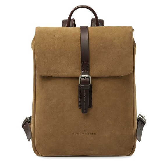 Castelijn & Beerens Veneto Zakelijke rugzak RFID-bescherming Leer 39 cm Laptop compartiment