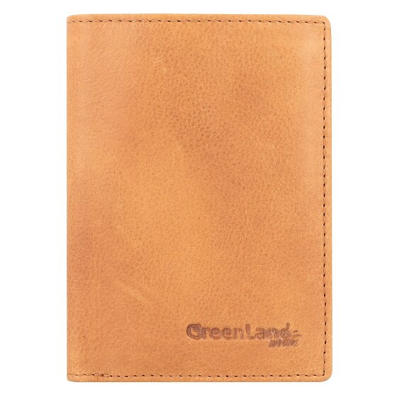Greenland Nature GreenLand NATURE Portemonnee RFID-bescherming Leer 9 cm