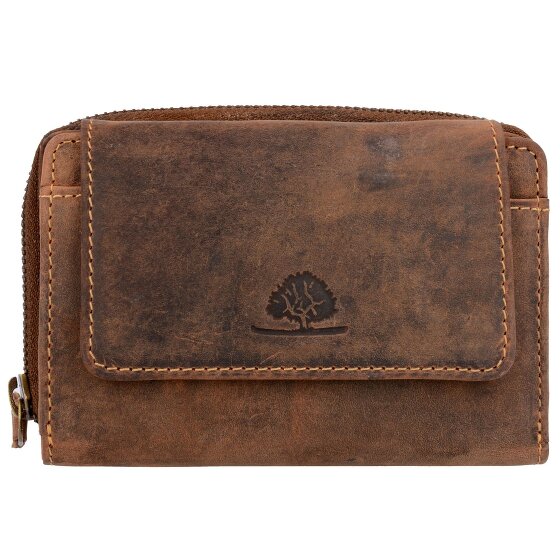 Greenburry Vintage portemonnee leer 13,5 cm