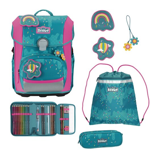 Scout Neo Schooltas set 4-delig Scout Neo Schooltas set 4-delig