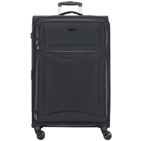 d&n Travel Line 9204 4 wielen Trolley L 76 cm met uitbreidingsplooi