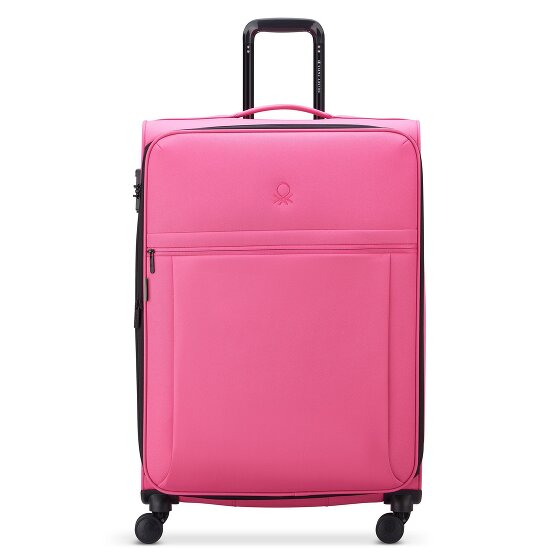 Delsey Paris x United Colors of Benetton BE 4-wiel trolley L 76 cm met rekbare vouw