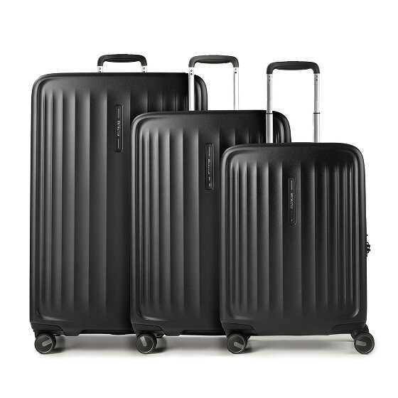 Samsonite Fyrm 4 wielen Kofferset 3-delig met uitbreidingsplooi