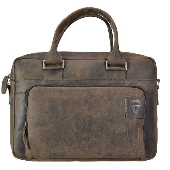 Strellson Richmond aktetas Leer 40 cm Laptopcompartiment