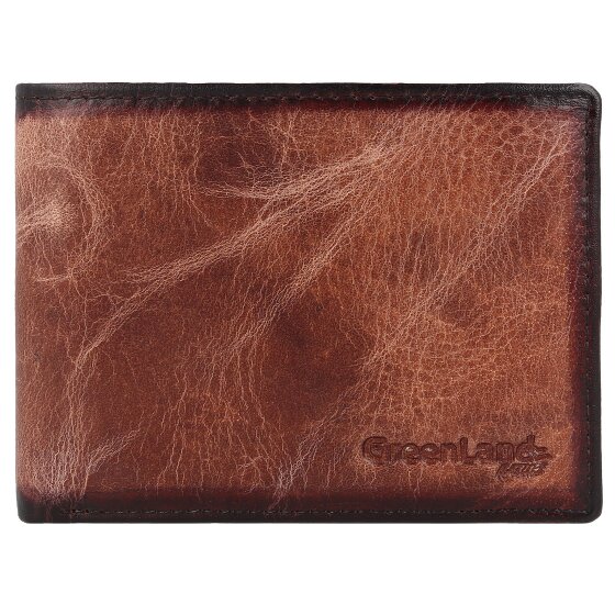Greenland Nature Mascu & Line Portemonnee RFID Leer 10 cm