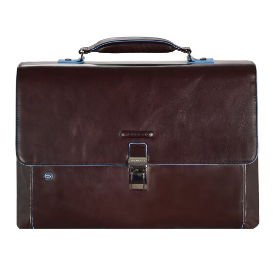 Piquadro Blue Square Briefcase II Leather 40 cm Laptopcompartiment