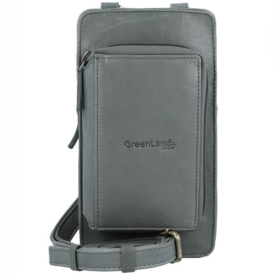 Greenland Nature Natuur Zacht Mobiel Tasje Portemonnee Leer 11 cm