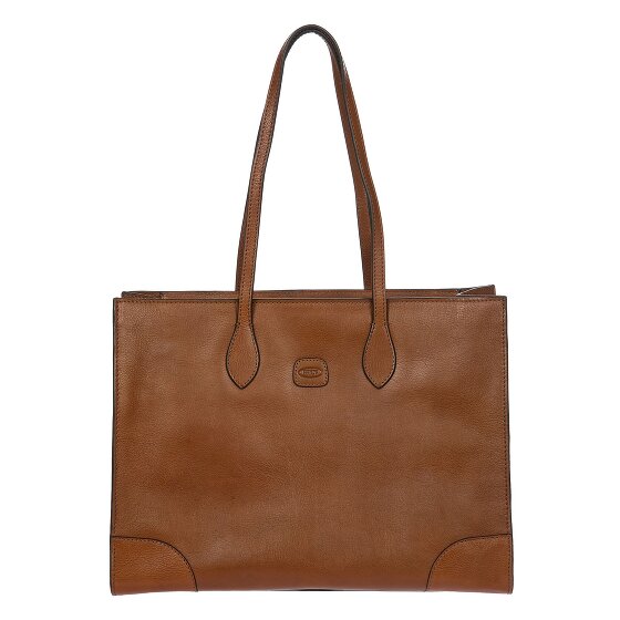 Bric's Volterra Shopper Tas M Leer 40.5 cm Laptop compartiment