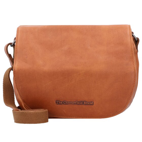 The Chesterfield Brand Wax Pull Up Schoudertas Leer 26 cm