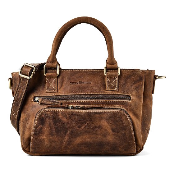 Greenburry Vintage Handtas Leer 34 cm