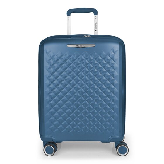 Gabol Queens 4 wielen Cabinewagen S 54 cm met uitbreidingsplooi