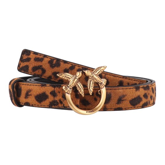 PINKO Love Berry Riem Leer