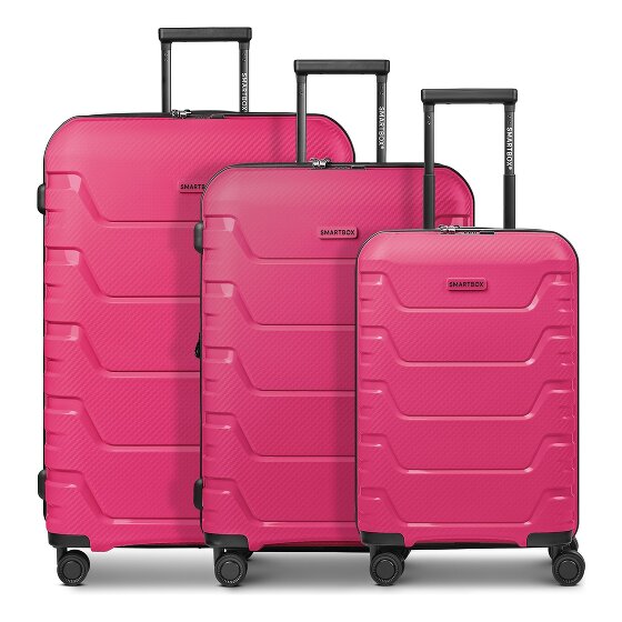 Smartbox Edition 01 4 wielen Kofferset 3-delig met uitbreidingsplooi