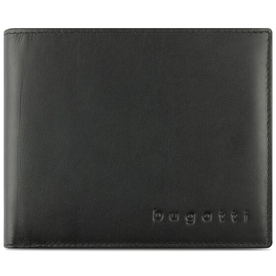 bugatti Super Slim Portemonnee RFID-bescherming Leer 9 cm