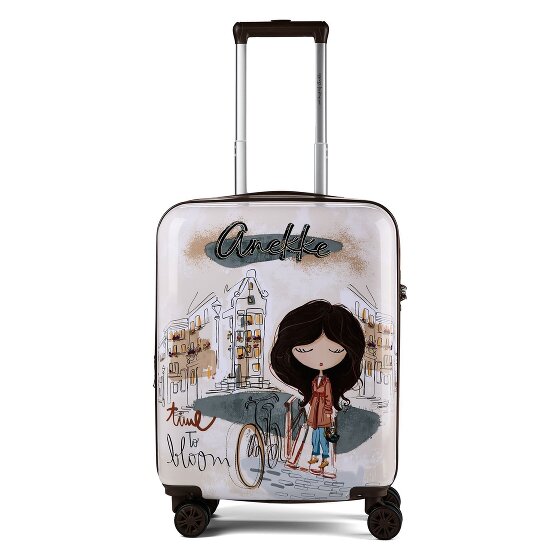 Anekke Tulip 4 wielen Cabinewagen 55 cm met uitbreidingsplooi