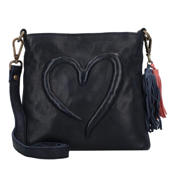 Taschendieb Wien Herzweg Schoudertas Leer 24 cm