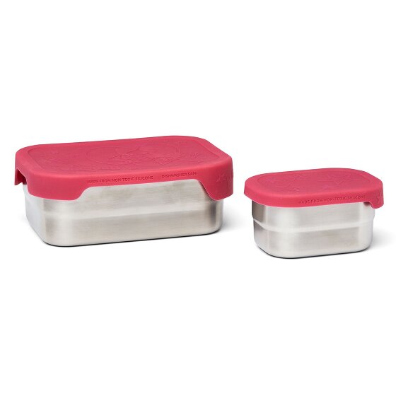 Ergobag Roestvrij stalen lunchbox set 2st. 17 cm Ergobag Roestvrij stalen lunchbox set 2st. 17 cm