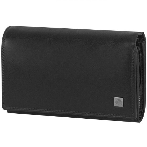 Greenburry Sponsachtig portefeuille leer 15,5 cm