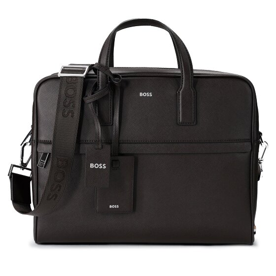 Boss Zair Koffer Leer 40 cm Laptop compartiment
