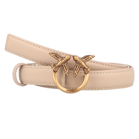 PINKO Love Berry Riem Leer