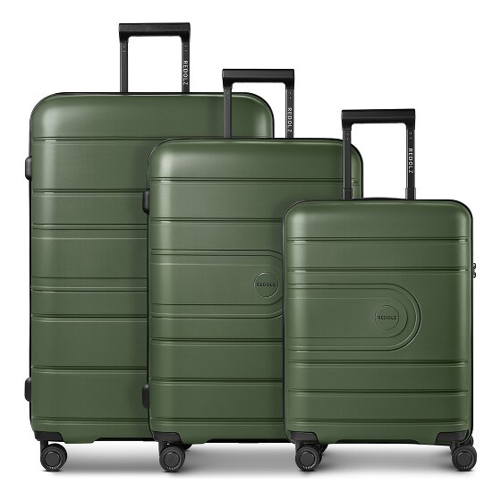 Redolz Essentials 11 4 wielen Kofferset 3-delig met uitbreidingsplooi