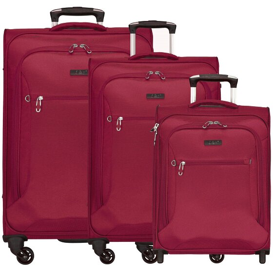 d&n Travel Line 6400 2-4-rollen kofferset 3st.