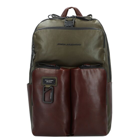 Piquadro Harper Rugzak Leer 48 cm Laptopvak