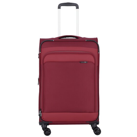 d&n Travel Line 9504 4 wielen Trolley M 67 cm met uitbreidingsplooi
