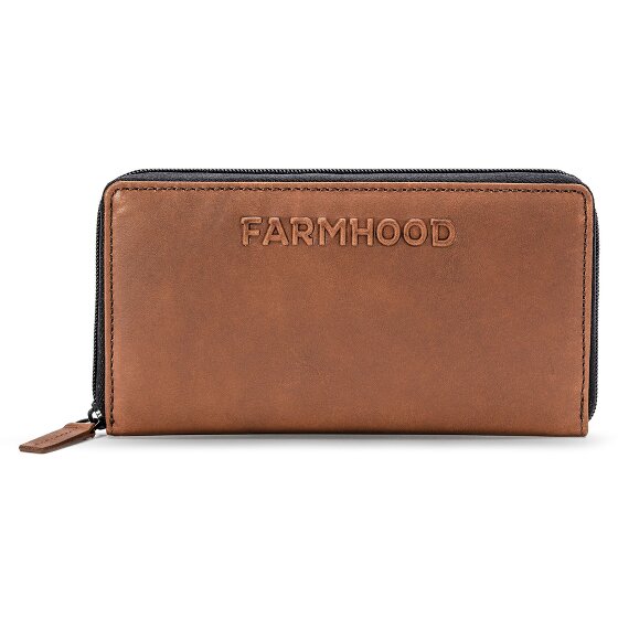 Farmhood Nashville Portemonnee RFID-bescherming Leer 19.5 cm