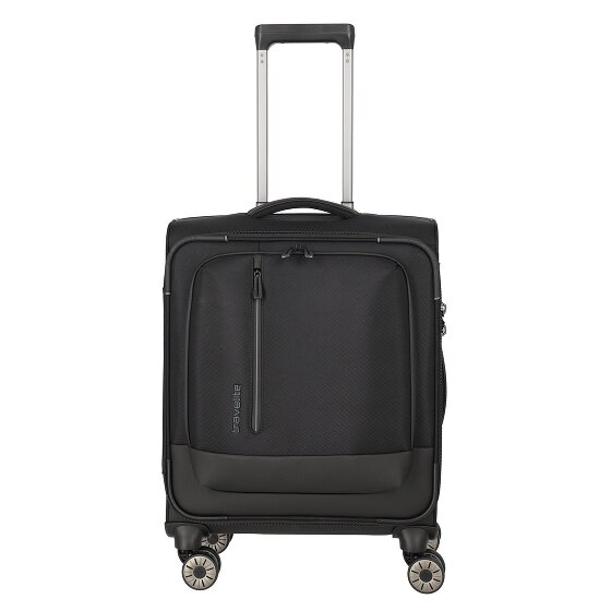 Travelite Crosslite 5.0 4 wielen Cabinewagen S 55 cm Laptop compartiment