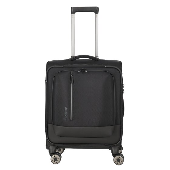 Travelite Crosslite 4 wielen Cabinewagen S 55 cm Laptop compartiment