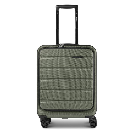 Franky Munich 4.0 4 wielen Cabinewagen 55 cm Laptopvak met uitbreidingsplooi