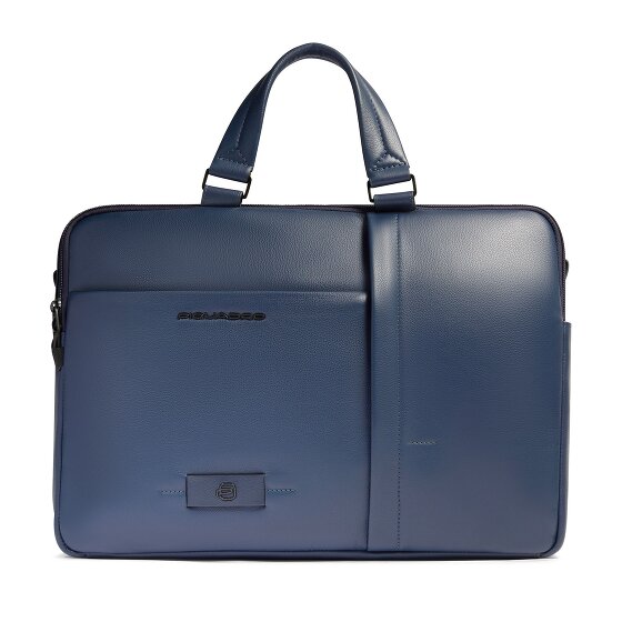 Piquadro Cartel2m Koffer RFID-bescherming Leer 40 cm Laptop compartiment