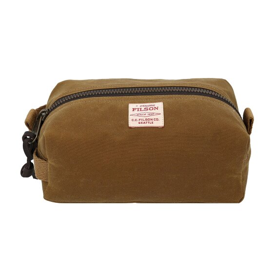 Filson Tin Cloth Toilettas Leer 23 cm Filson Tin Cloth Toilettas Leer 23 cm
