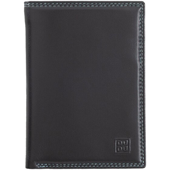 DuDu Tiberio Portemonnee RFID-bescherming Leder 9.5 cm