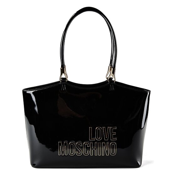 Love Moschino Enameled Logo Shopper Tas 35 cm