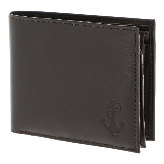 oxmox Leather Portemonnee RFID-bescherming Leder 10 cm