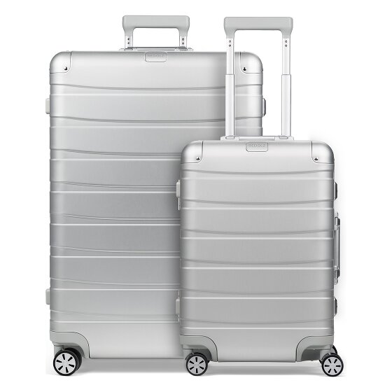 Redolz Pro Aluminium kofferset met 4 wielen S+L